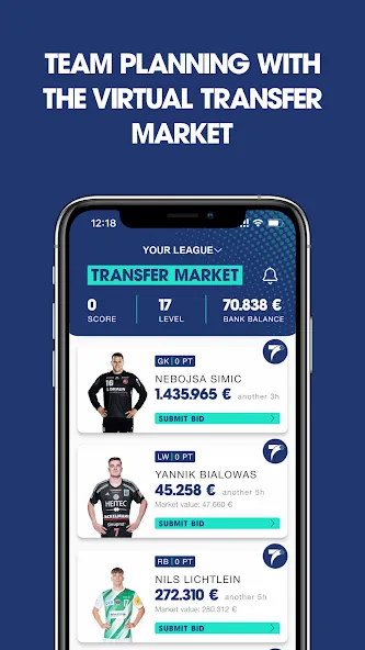 START7 - The handball manager [MOD: безлимитные деньги и все команды открыты] Screenshot 3