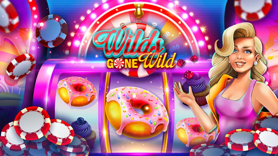 Mary Vegas - Slots &amp; Casino [MOD: безлимитные монеты и бонусы] Screenshot 1