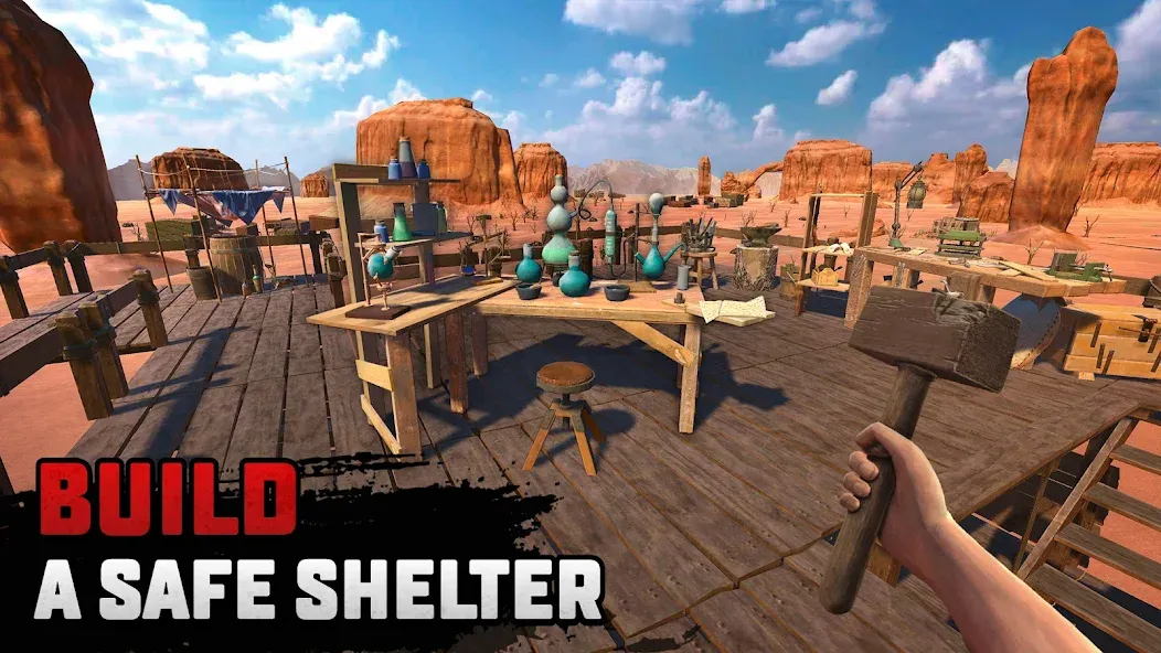 Raft® Survival: Desert Nomad [MOD: безлимитные ресурсы и открыты локации] Screenshot 5