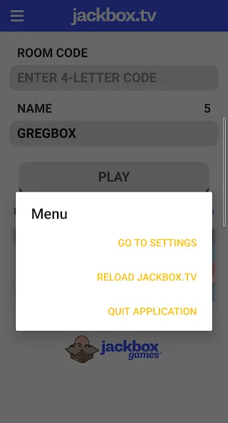 gregbox - jackbox player [MOD: удобный доступ к мини-играм] Screenshot 2