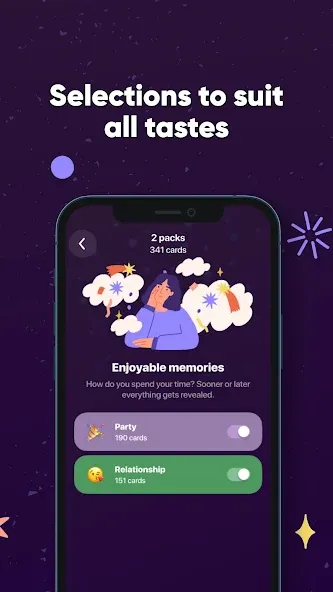 Never Have I Ever: Adult Games [MOD: открыты все вопросы и режимы] Screenshot 4