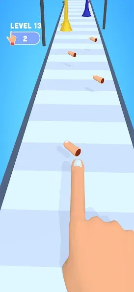 Dirty Finger 3D [MOD: безлимитные монеты и подсказки] Screenshot 1