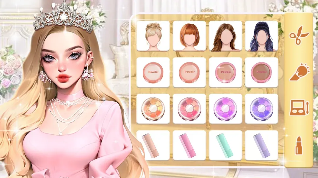 Makeup Stylist: Makeup Game [MOD: безлимитные монеты и все образы открыты] Screenshot 2