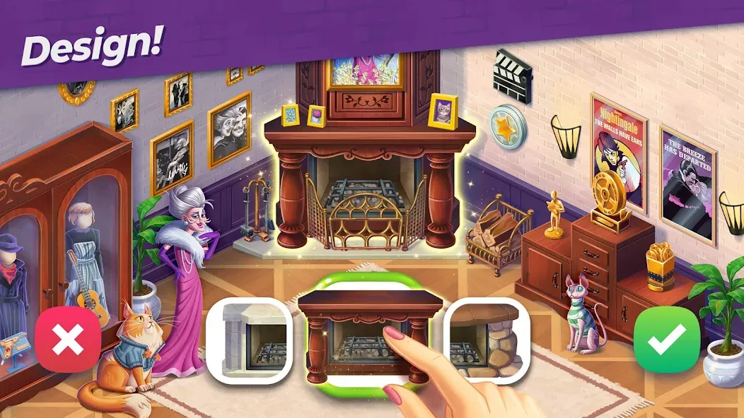 Penny &amp; Flo: Home Renovation [MOD: безлимитные деньги и энергия] Screenshot 4