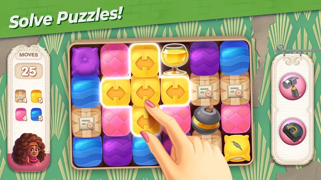 Penny &amp; Flo: Home Renovation [MOD: безлимитные деньги и энергия] Screenshot 5