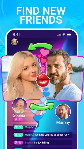 GOZO - Make Friends [MOD: новые друзья и общение без ограничений] Screenshot 2