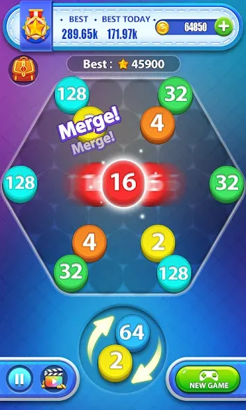 Dot Puzzle [MOD: подсказки и безлимитные ходы] Screenshot 3