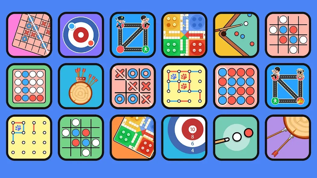 1V1 Board Games for Couples [MOD: разблокированы все игры для двоих] Screenshot 1