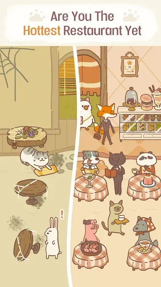 Animal Restaurant [MOD: безлимитные деньги и ресурсы] Screenshot 2