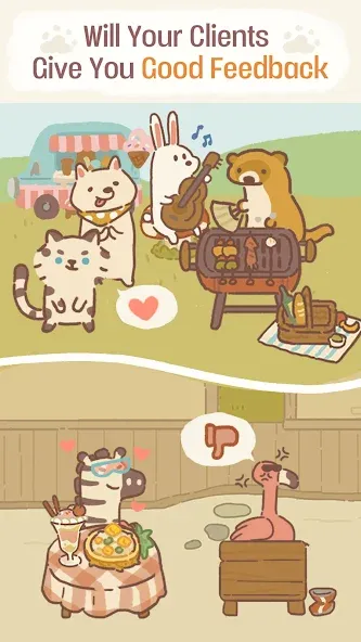Animal Restaurant [MOD: безлимитные деньги и ресурсы] Screenshot 4