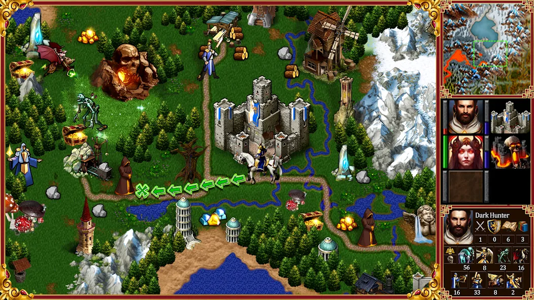 Magic War - Kingdom Legends [MOD: безлимитные ресурсы и герои] Screenshot 1