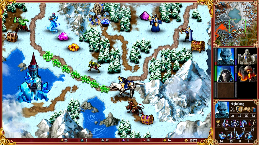 Magic War - Kingdom Legends [MOD: безлимитные ресурсы и герои] Screenshot 3