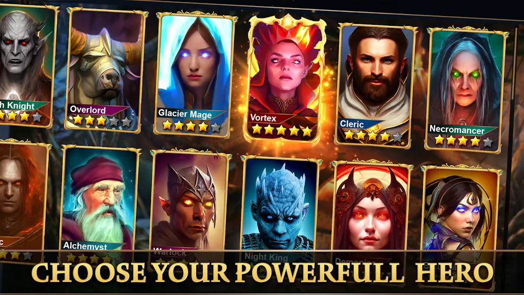 Magic War - Kingdom Legends [MOD: безлимитные ресурсы и герои] Screenshot 5