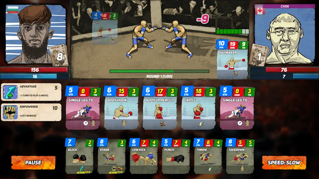 MMA Rivals [MOD: безлимитные деньги и урон] Screenshot 2