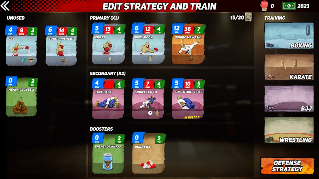 MMA Rivals [MOD: безлимитные деньги и урон] Screenshot 3