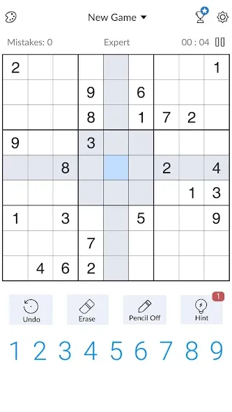 Sudoku - Classic Sudoku Puzzle [MOD: подсказки и все уровни открыты] Screenshot 5