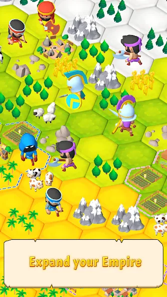 Civilization Hex: Tribes Rise [MOD: безлимитные ресурсы и открыты все племена] Screenshot 4
