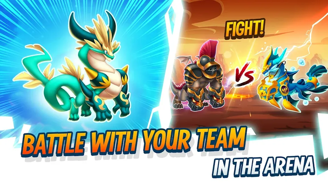 Dragon City: Mobile Adventure [MOD: безлимитные деньги и драконы] Screenshot 2