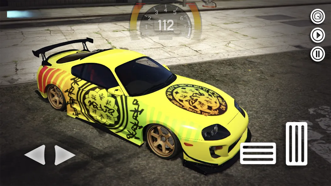 Tokyo Supra Drift Simulator [MOD: безлимитные деньги и все машины открыты] Screenshot 1