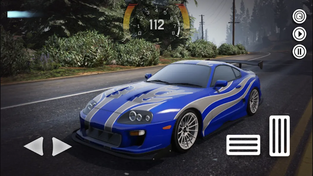 Tokyo Supra Drift Simulator [MOD: безлимитные деньги и все машины открыты] Screenshot 2