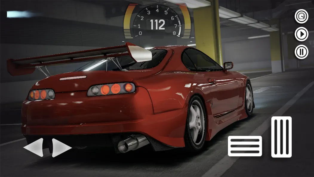 Tokyo Supra Drift Simulator [MOD: безлимитные деньги и все машины открыты] Screenshot 3