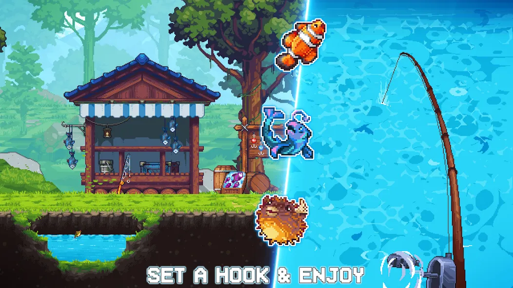 Miners Settlement: Idle RPG [MOD: безлимитные деньги и ресурсы] Screenshot 1