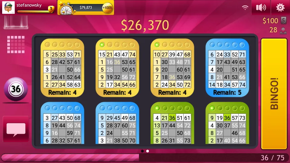 Bingo 75 &amp; 90 by GameDesire [MOD: безлимитные монеты и бонусы] Screenshot 2