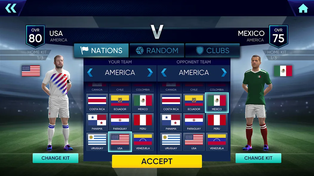 Soccer Cup 2024: Football Game [MOD: безлимитные деньги и энергия] Screenshot 1