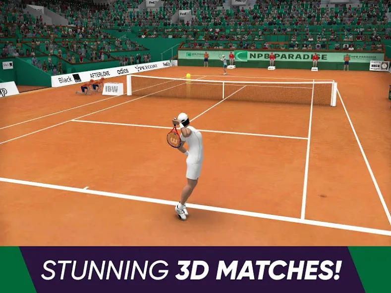 Tennis World Open 2024 - Sport [MOD: безлимитные деньги и энергия] Screenshot 3