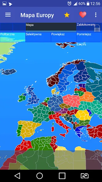 Europe map [MOD: подробная карта европы без ограничений] Screenshot 2