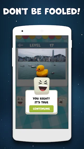 Real or Fake Test Quiz [MOD: без рекламы и подсказки доступны] Screenshot 3