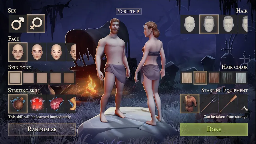 Grim Soul: Dark Survival RPG [MOD: безлимитные ресурсы и энергия] Screenshot 1