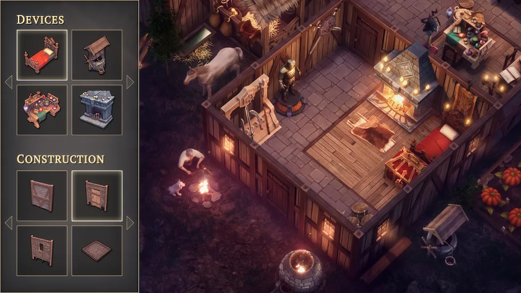 Grim Soul: Dark Survival RPG [MOD: безлимитные ресурсы и энергия] Screenshot 3