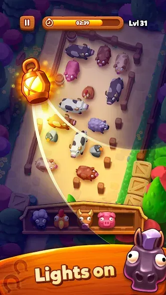 Farm Jam: Animal Parking Game [MOD: безлимитные монеты и все уровни] Screenshot 5