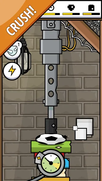Hydraulic Press Pocket [MOD: безлимитные ресурсы и мощный пресс] Screenshot 1