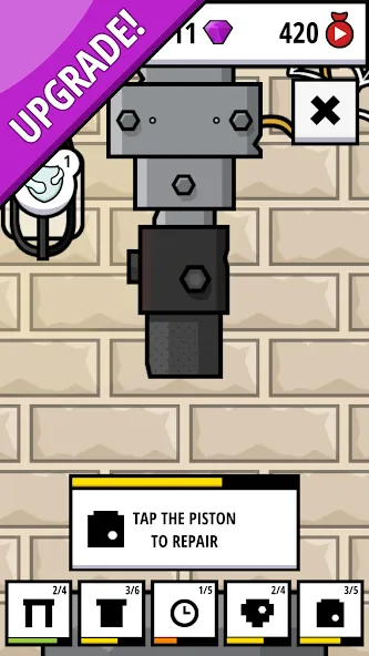 Hydraulic Press Pocket [MOD: безлимитные ресурсы и мощный пресс] Screenshot 2