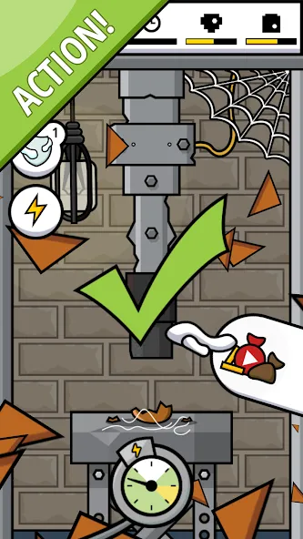Hydraulic Press Pocket [MOD: безлимитные ресурсы и мощный пресс] Screenshot 5