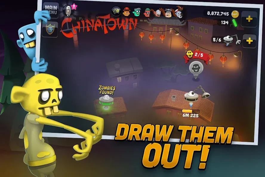 Zombie Catchers : Hunt &amp; sell [MOD: безлимитные монеты и боеприпасы] Screenshot 3