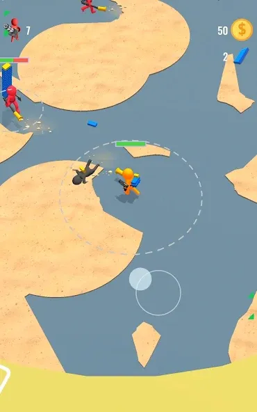 Stickman Fight: Battle Arena [MOD: безлимитные монеты и усиленный урон] Screenshot 5
