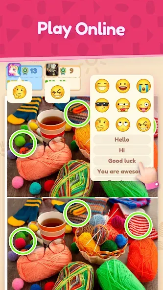 Find the Difference 44,000+ [MOD: без рекламы и все уровни] Screenshot 2