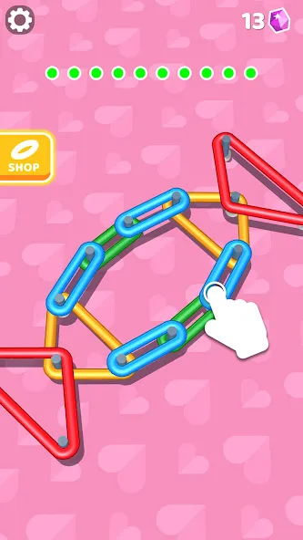 Flexy Ring [MOD: гибкое управление и безлимитные уровни] Screenshot 4