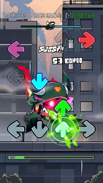 Music Rhythm Battle Night [MOD: все ритм-битвы разблокированы] Screenshot 3