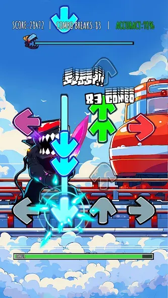Music Rhythm Battle Night [MOD: все ритм-битвы разблокированы] Screenshot 5