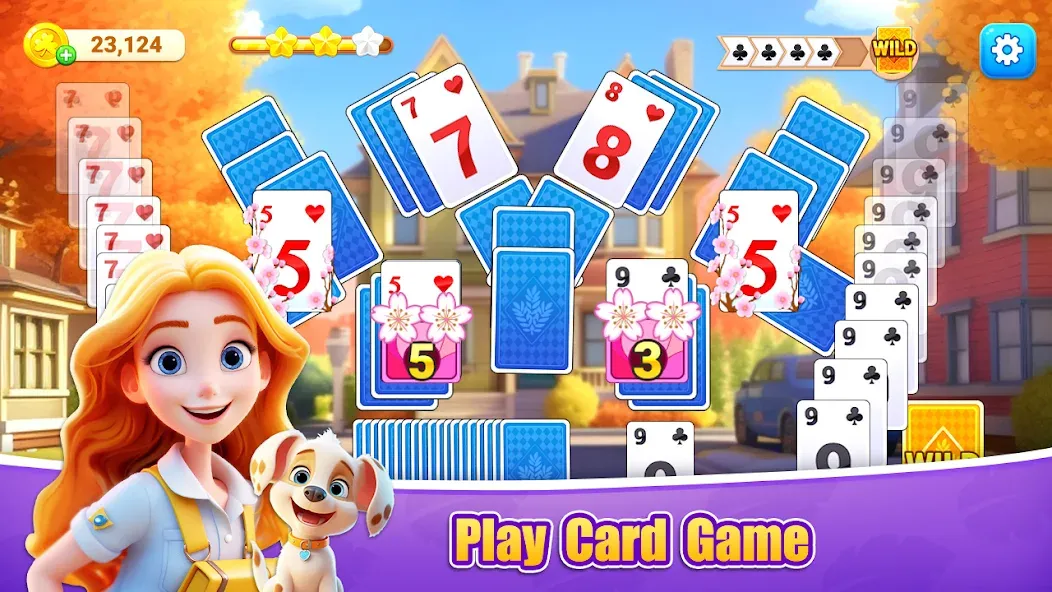 Fish Solitaire™ TriPeaks [MOD: без рекламы и много монет] Screenshot 2
