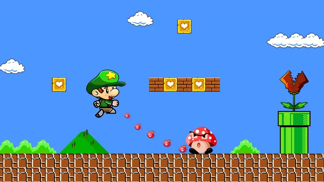 Bob's World - Super Bob Run [MOD: безлимитные монеты и жизни] Screenshot 1