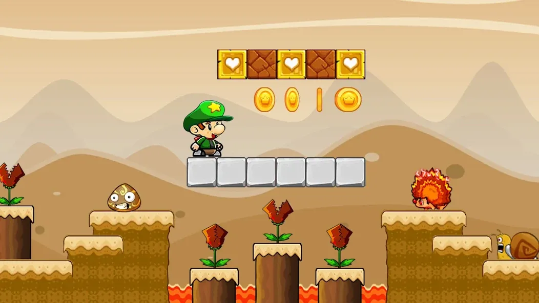 Bob's World - Super Bob Run [MOD: безлимитные монеты и жизни] Screenshot 5