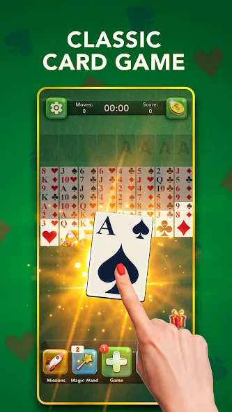 FreeCell Classic Card Game [MOD: открыты все карты и уровни] Screenshot 1
