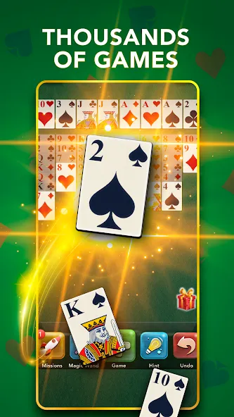FreeCell Classic Card Game [MOD: открыты все карты и уровни] Screenshot 5
