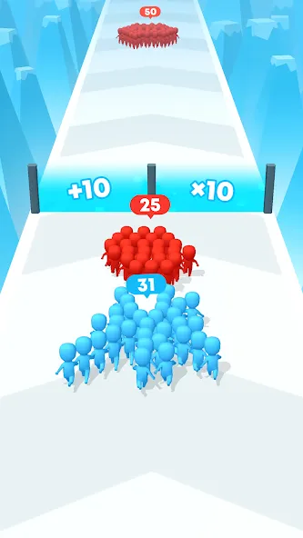 Count Masters: Stickman Games [MOD: безлимитные монеты и все скины] Screenshot 5