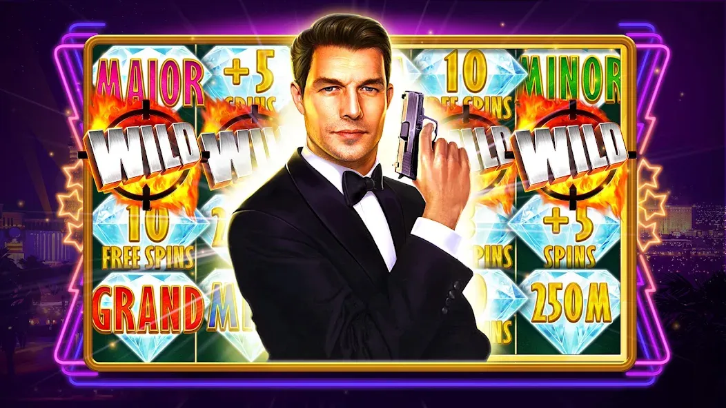 Gambino Slots・Play Live Casino [MOD: безлимитные фишки и все бонусы] Screenshot 1